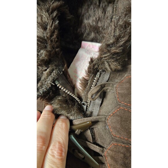 Nannette Kids Coat Winter Faux Fur 12 Months 90s Y2K - Picture 8 of 12